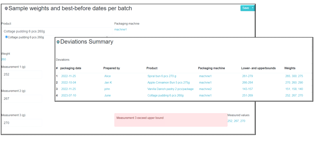 product quality control, Identify quality issues, track corrective actions